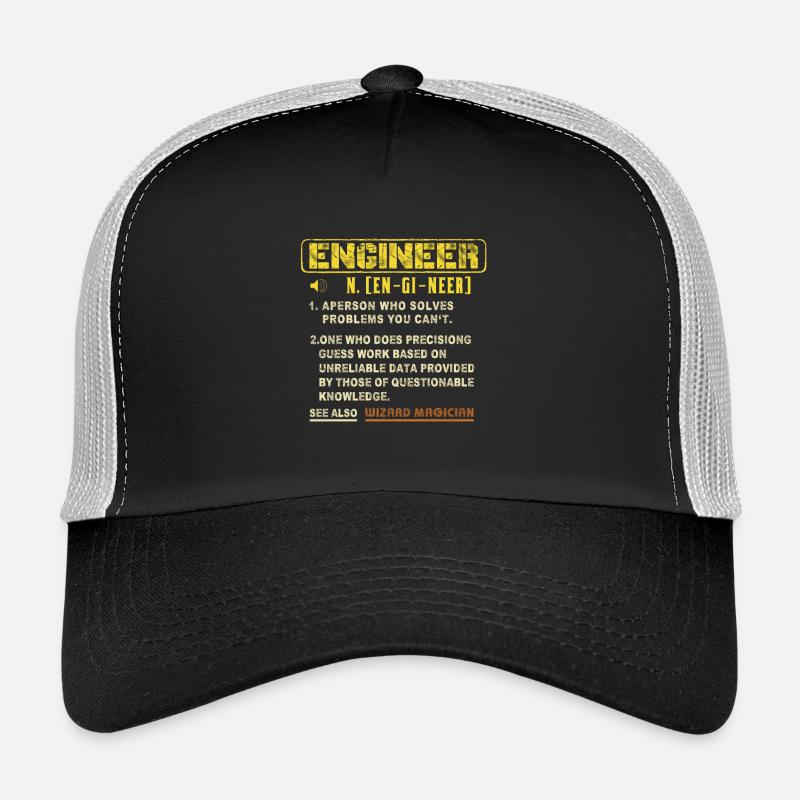 Engineer Wizard Trucker Cap