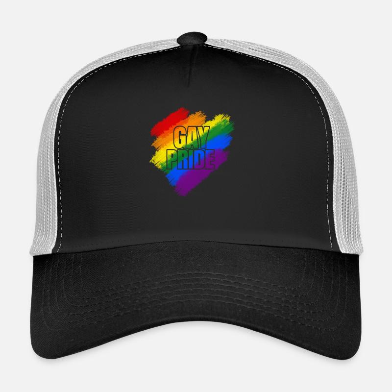 Gay Pride, Pride, Rainbow, Rainbow, Gift Trucker Cap