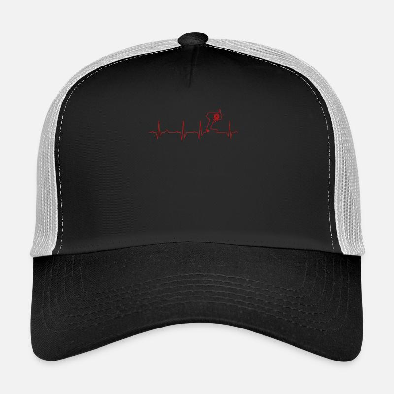 Télécommande RC Buggy Truggy - Télécommande - Casquette trucker  - noir/gris pierre