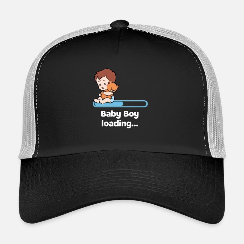 Bébé enceinte bébé ventre grossesse Parents Casquette trucker 