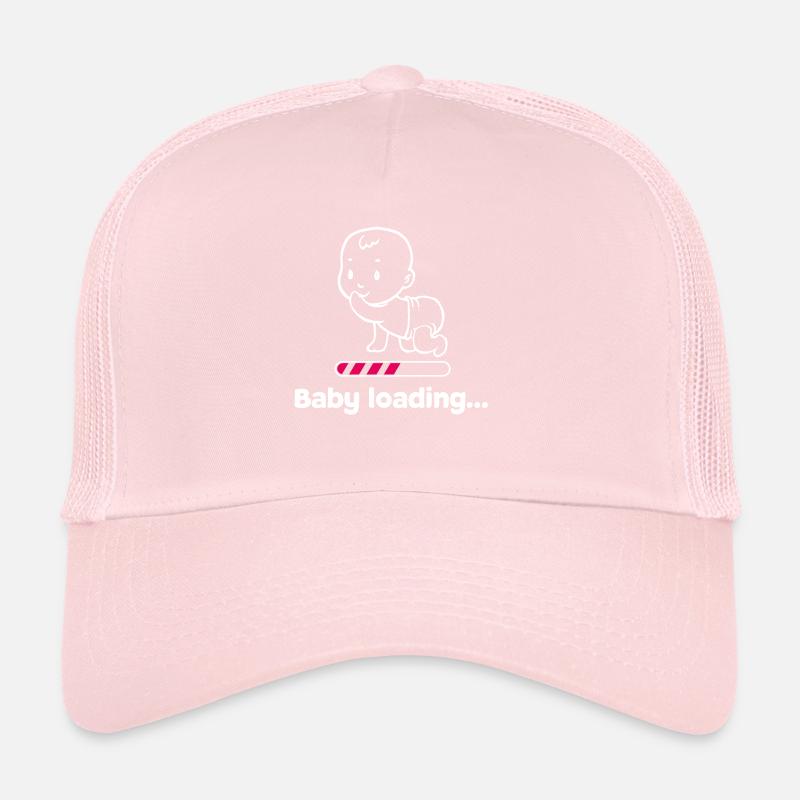 Bébé enceinte bébé ventre grossesse Parents Casquette trucker 