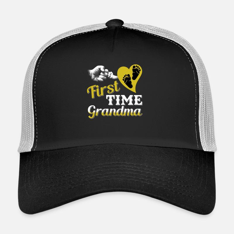 1. Oma Großmutter Ankündigung Baby Omi Kind Enkel Trucker Cap
