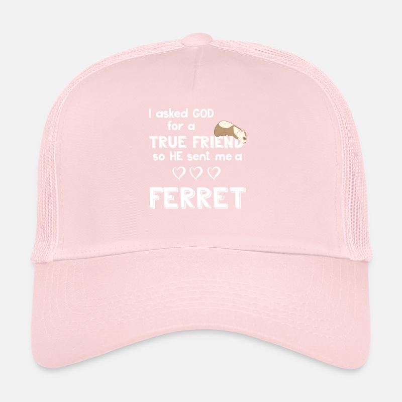 Frettchenfreund - Frettchen - Bester Freund Trucker Cap