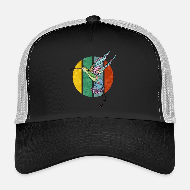 Kolibri - Trucker Cap - Schwarz/Steingrau