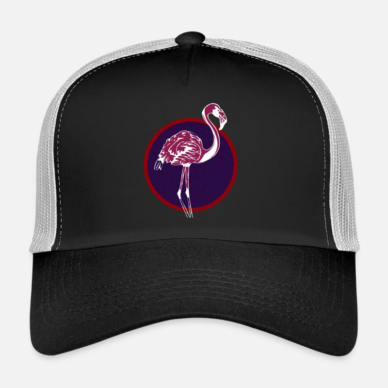 Red flamingo Trucker Cap
