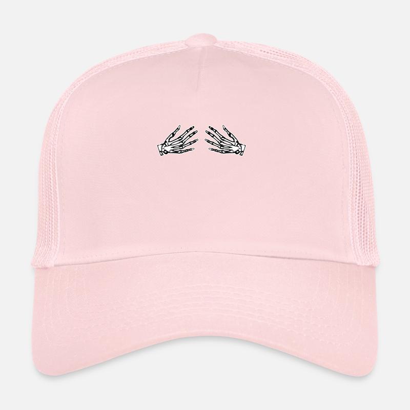 Bone Hand Trucker Cap