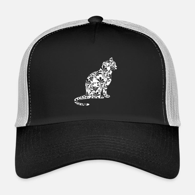 Katze Miezekatze Kätzchen Miau Geschenk Trucker Cap