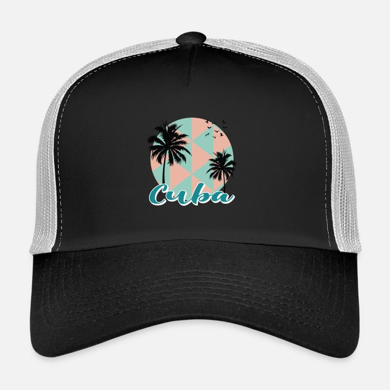 Kuba Karibik Urlaub Kreuzfahrt Trucker Cap
