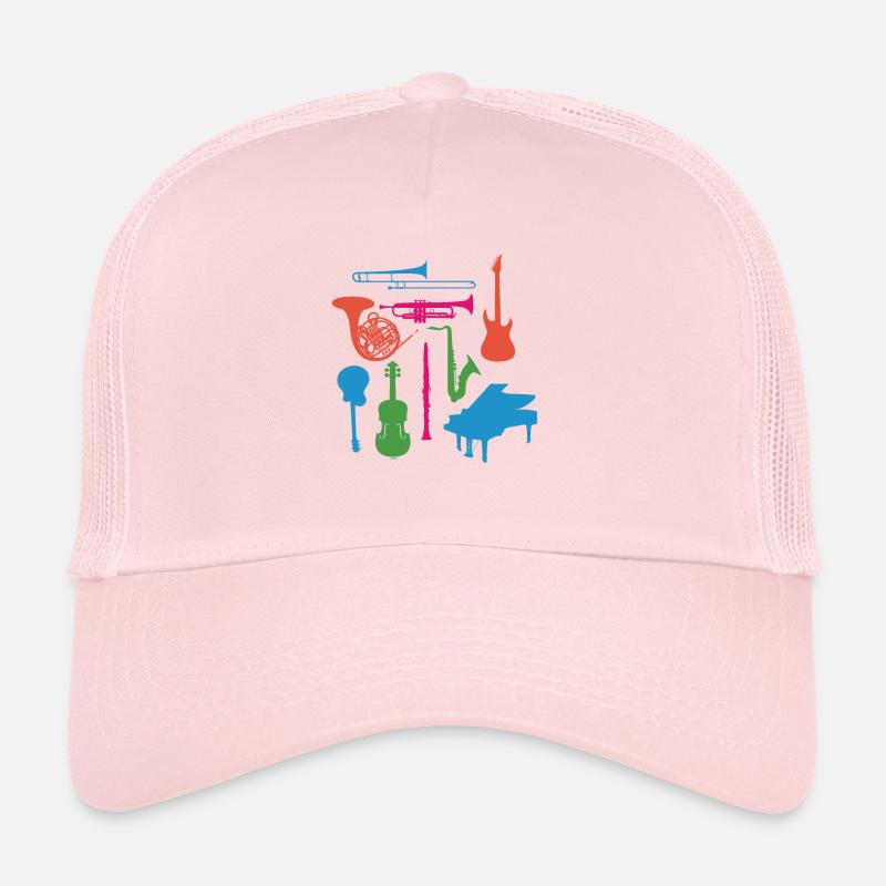 Musical Instruments Trucker Cap