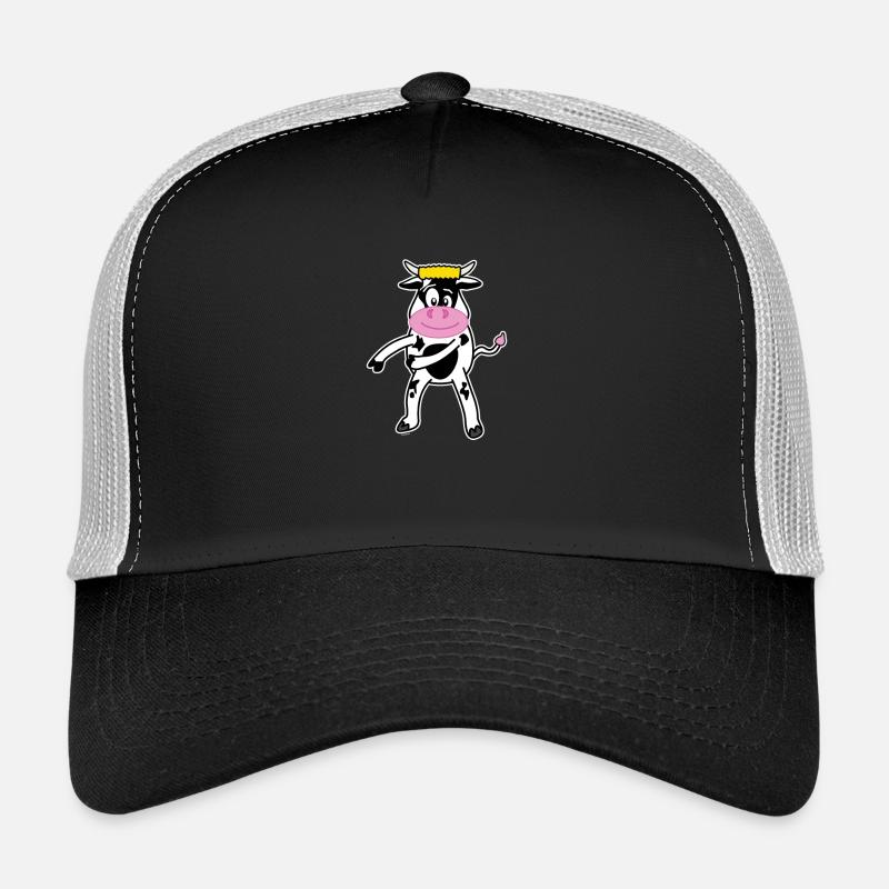 Floss Dance Move Cow Trucker Cap