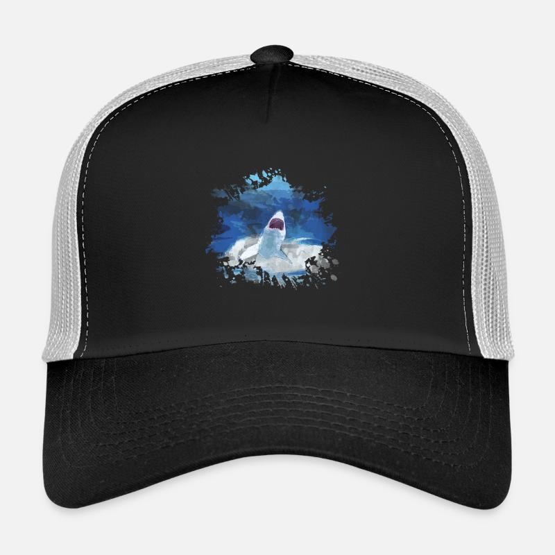 Hai - Trucker Cap - Schwarz/Steingrau
