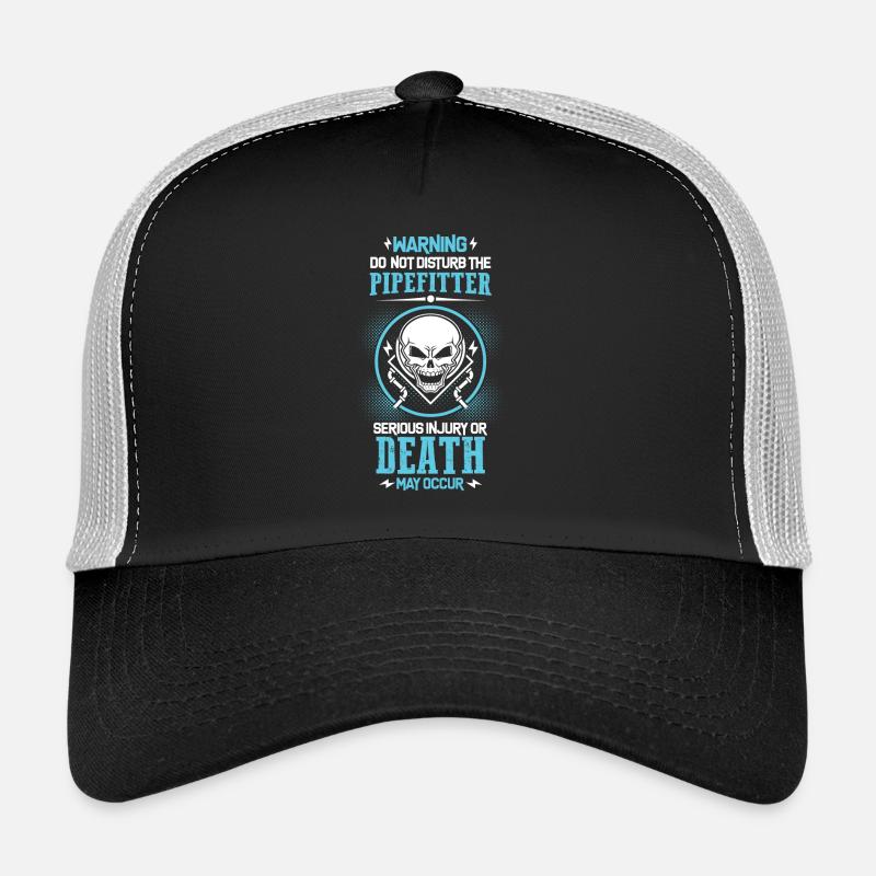 Pipefitter's Warning Trucker Cap