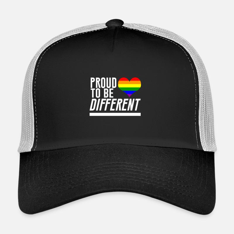 Fier d'être différent Casquette trucker 