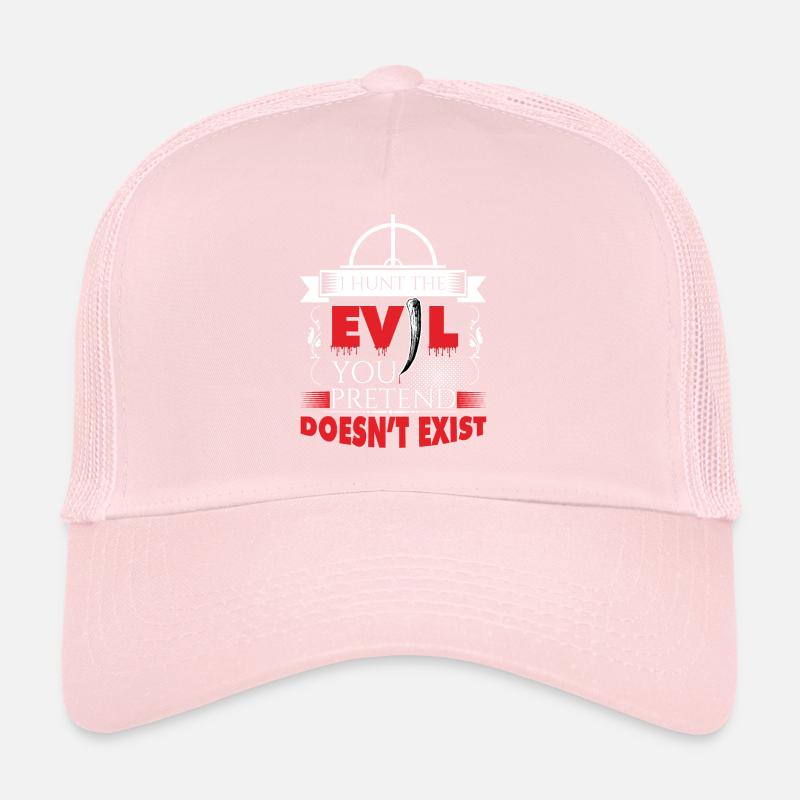 Je chasse le mal! Casquette trucker 
