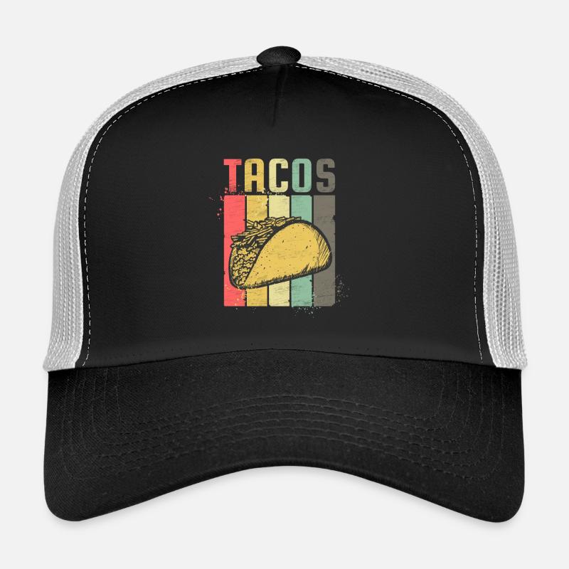 Taco, Tacos, Vintage, Geschenk Trucker Cap