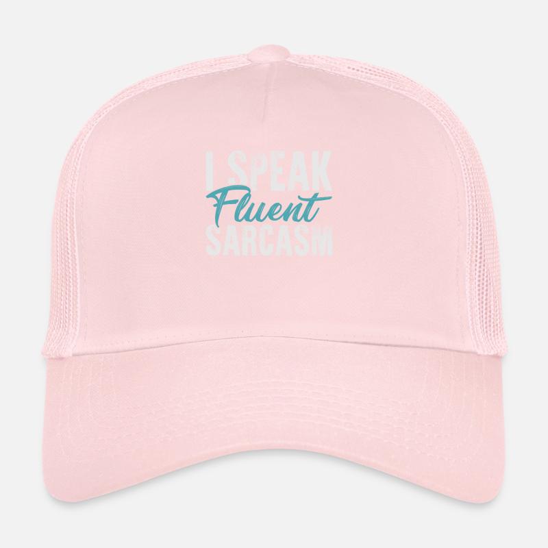 sarcasm Trucker Cap