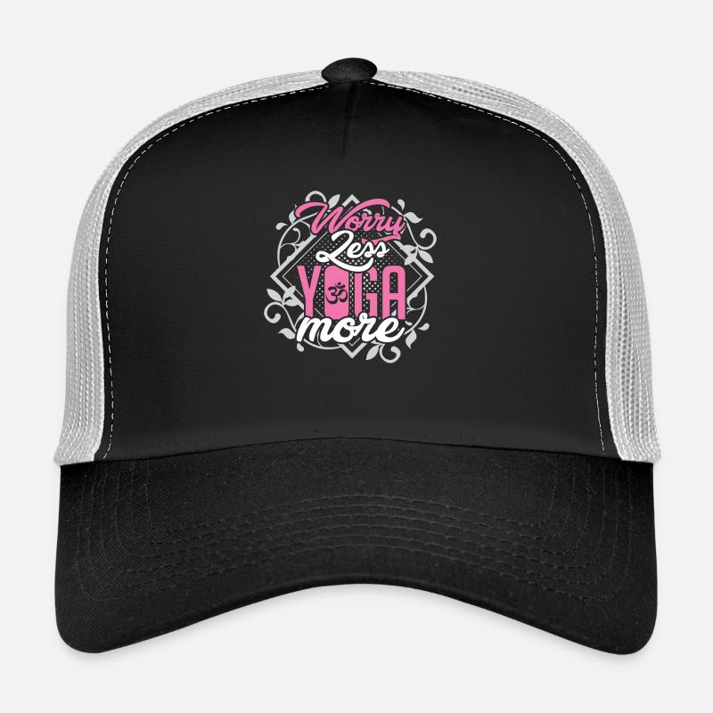 Worry-less yoga Trucker Cap