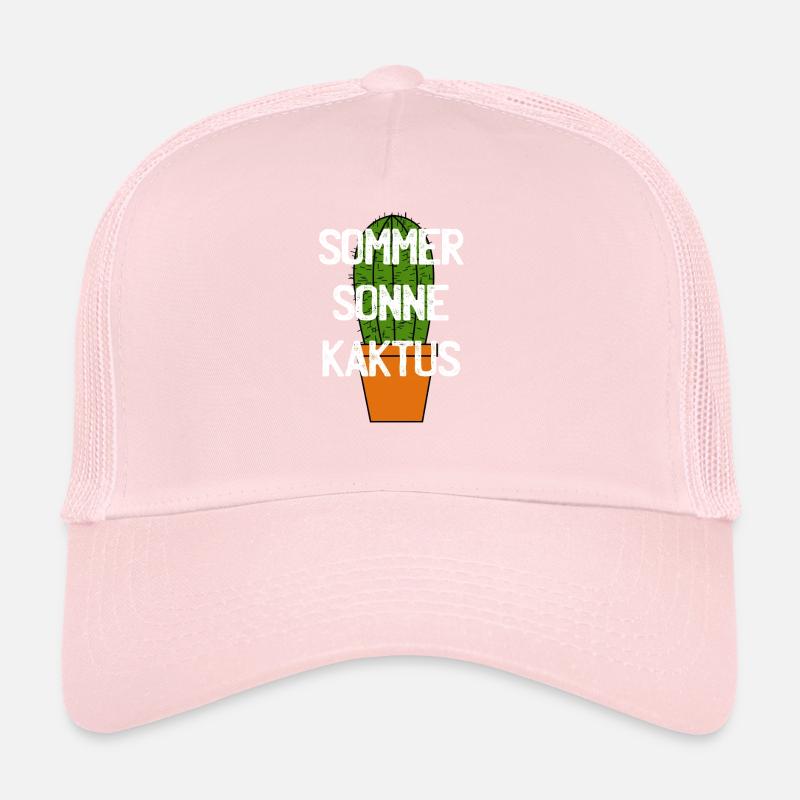 Été Soleil Cactus Casquette trucker 
