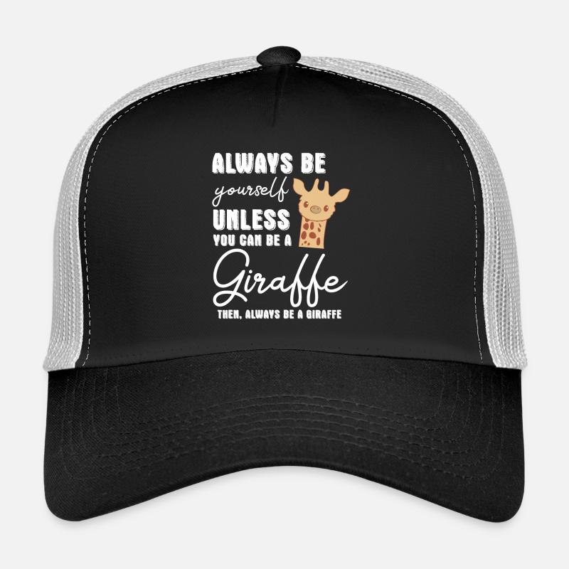 Giraffe - Giraffes - Giraffe fan - Be Yourself Trucker Cap