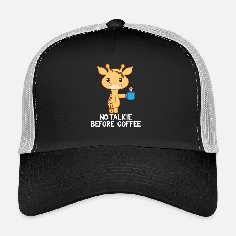 Giraffe - Giraffe - Giraffe fan - No coffee Trucker Cap