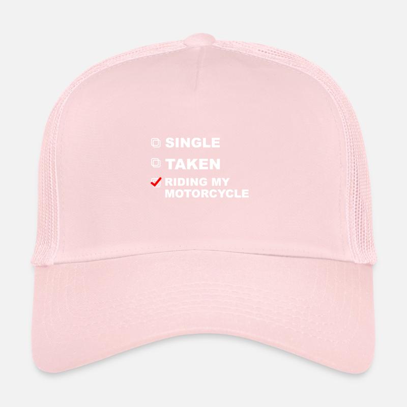Célibataire, pardon, moto! - Cadeau Casquette trucker 