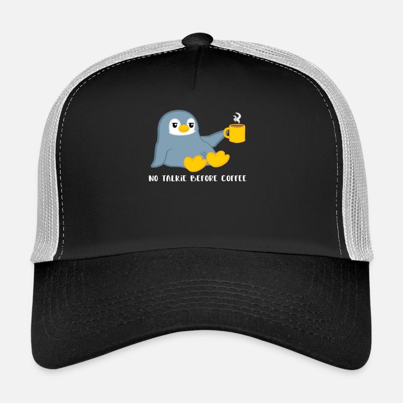 Penguin - penguins - penguin motif - coffee Trucker Cap