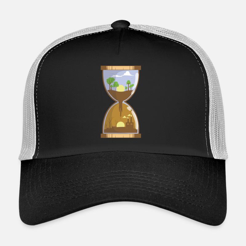 Hourglass / Pollution / Conservation Trucker Cap
