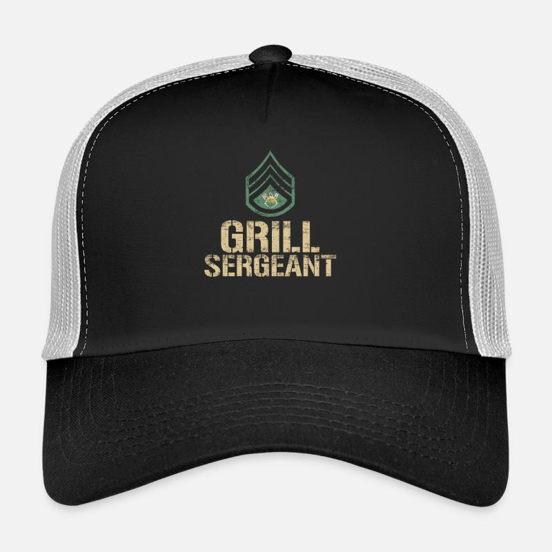 Lustiger Grill-Sergeant Grill Barbeque Trucker Cap