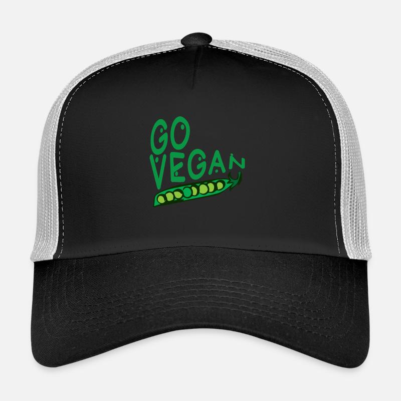 Aller végétalien Casquette trucker 