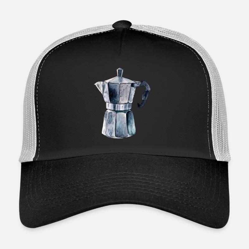 Pot espresso Casquette trucker 