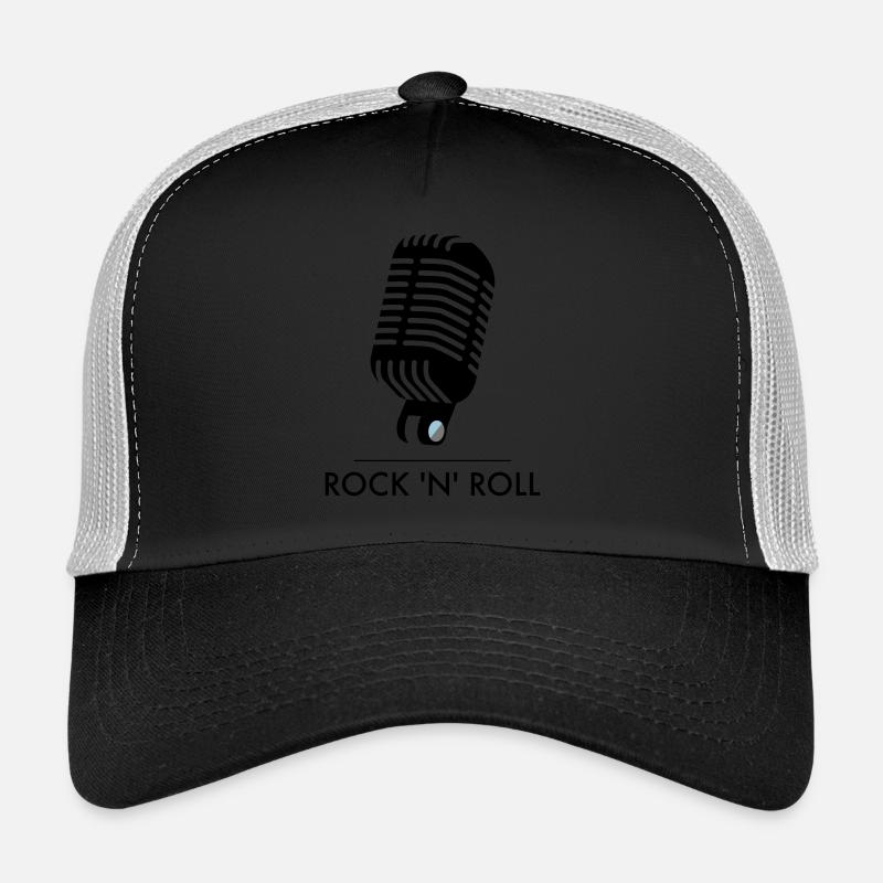 Old School Mic - Rock 'n' Roll Casquette trucker 
