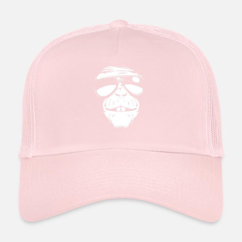 Monkey Sunglasses Summer Sun Cool Trucker Cap