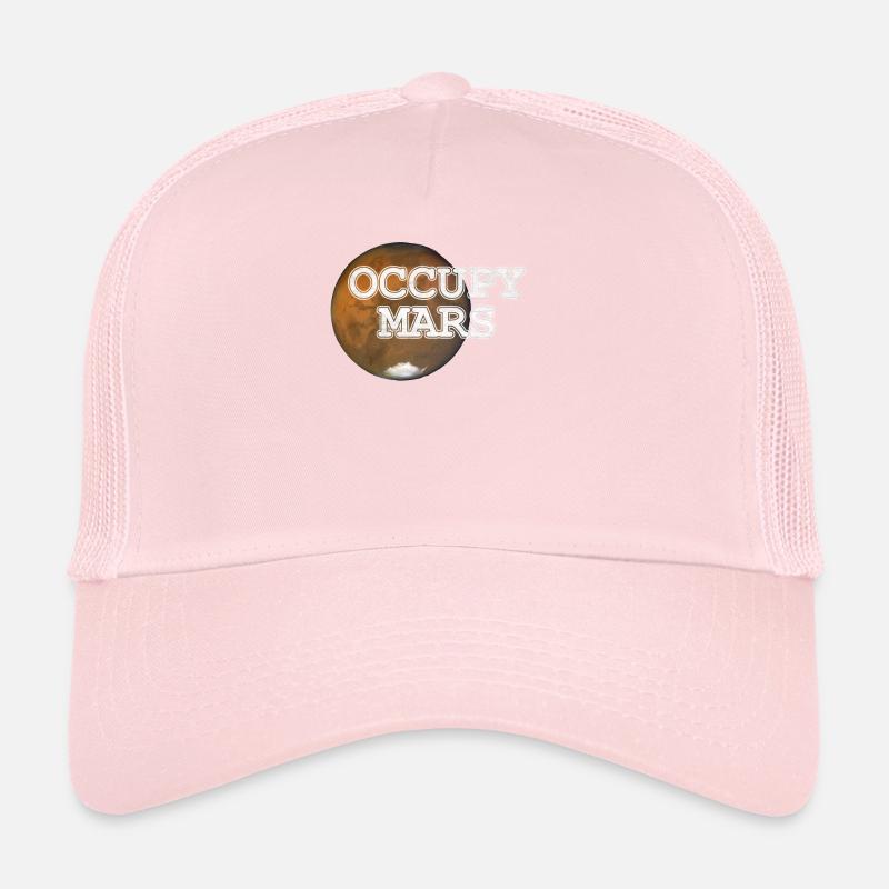 Mars Occupy Mars colonization of Mars Trucker Cap