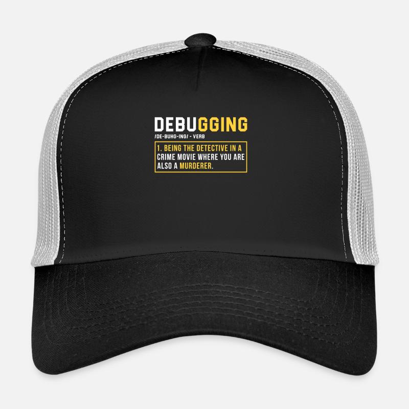 Debugging Programmer Cadeau Casquette trucker 