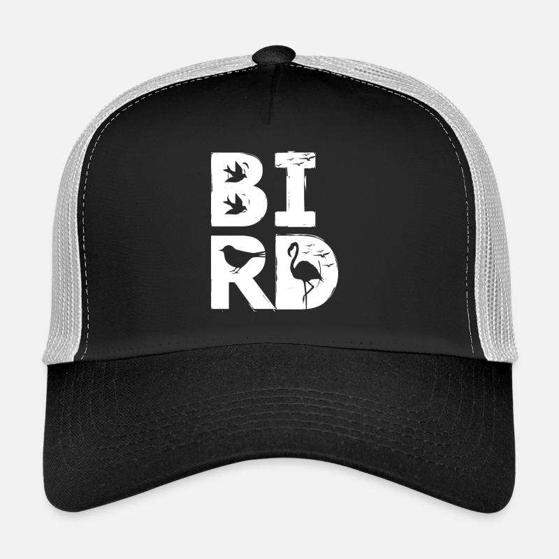 OISEAU / oiseau - Casquette trucker  - noir/gris pierre