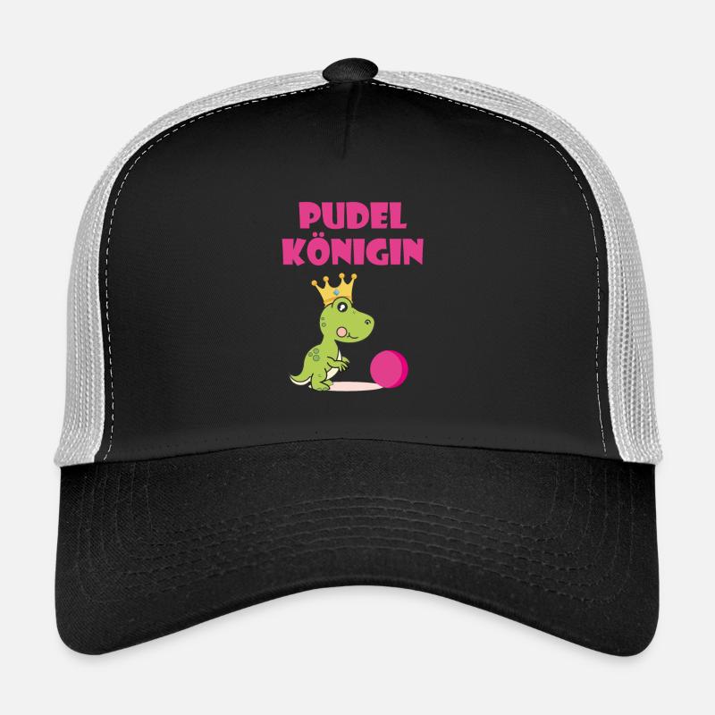 T-shirt de reine de caniche de caniche de reine de caniche Casquette trucker 