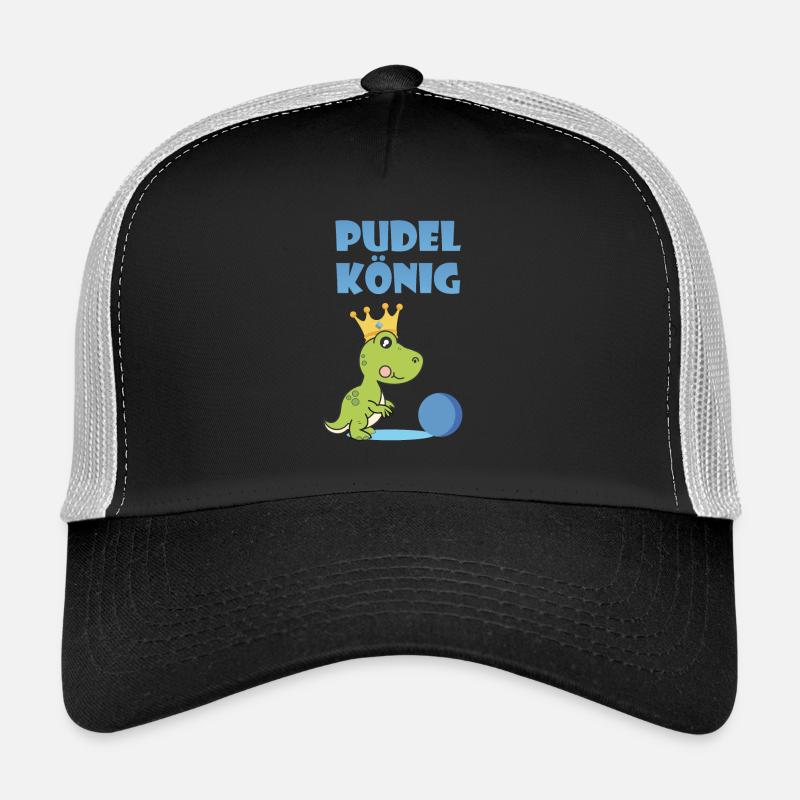 Roi de caniche - T-shirt de roi de caniche de caniche Casquette trucker 
