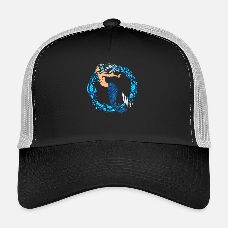 Sirène sirène sirène conte de fées Casquette trucker 