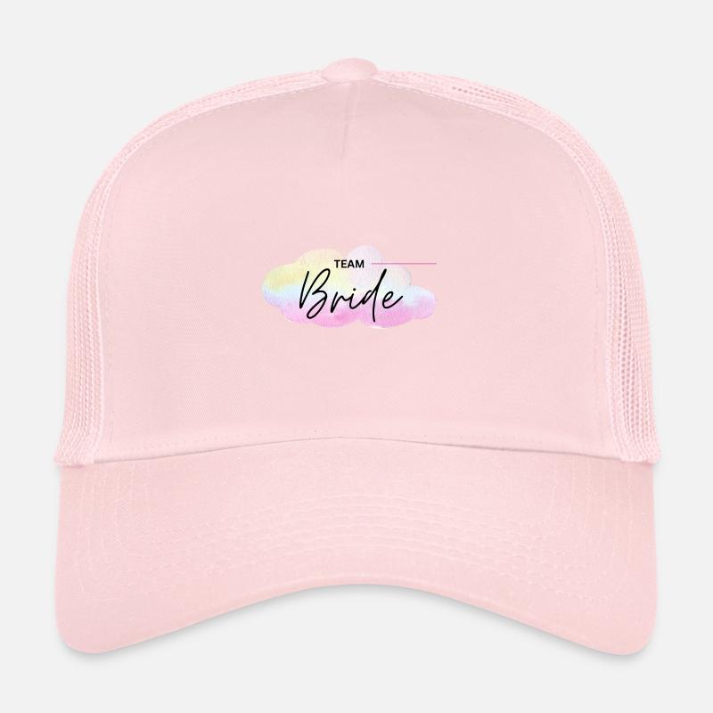 Team Bride - Regenbogen Wolke Trucker Cap