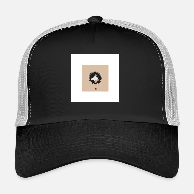 Natürlich - Trucker Cap - Schwarz/Steingrau
