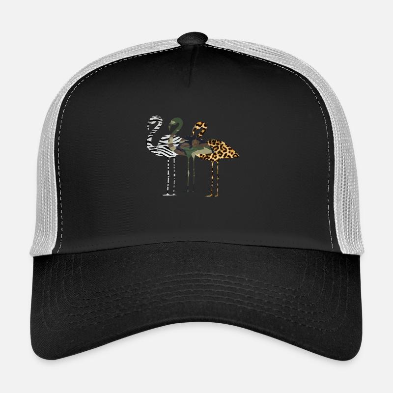 flamingos.png Trucker Cap