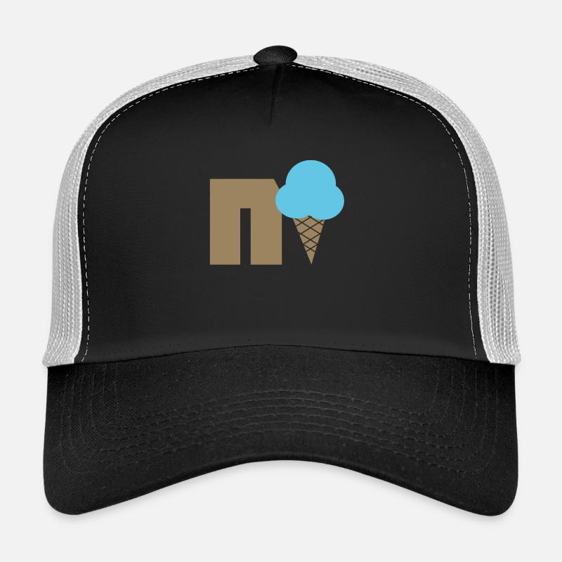 joli bleu Casquette trucker 