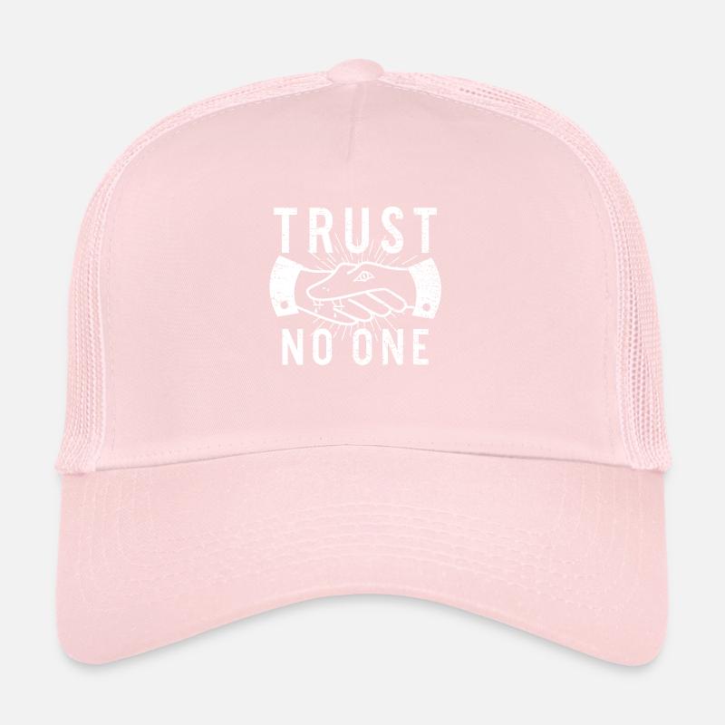 Trust No One Trucker Cap