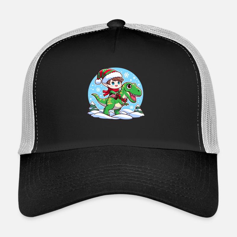 Elf und T-Rex Trucker Cap