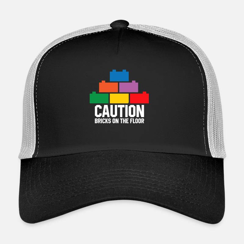 Constructeur de briques Jouets Blocs Blocs de serrage Briques Casquette trucker 