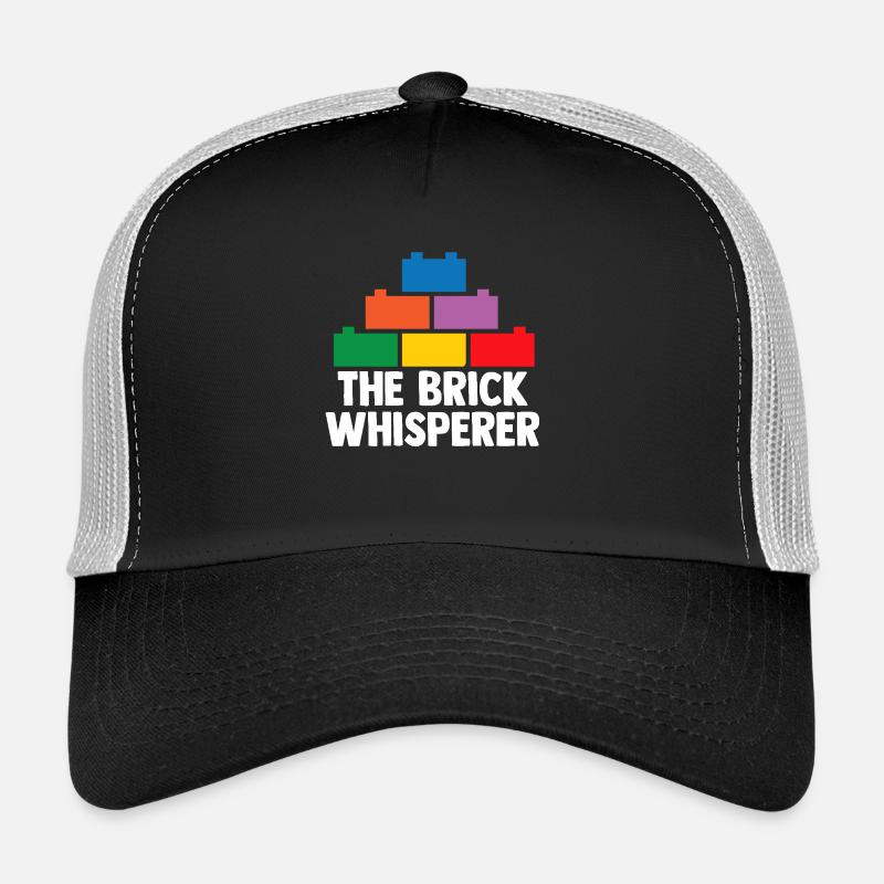 Constructeur de briques Bâtiment en briques Maître constructeur Casquette trucker 