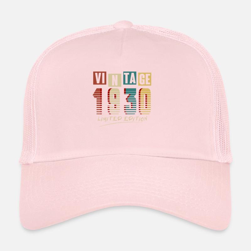 Vintage 1930 : Edition Limitée - 95e anniversaire. Casquette trucker 
