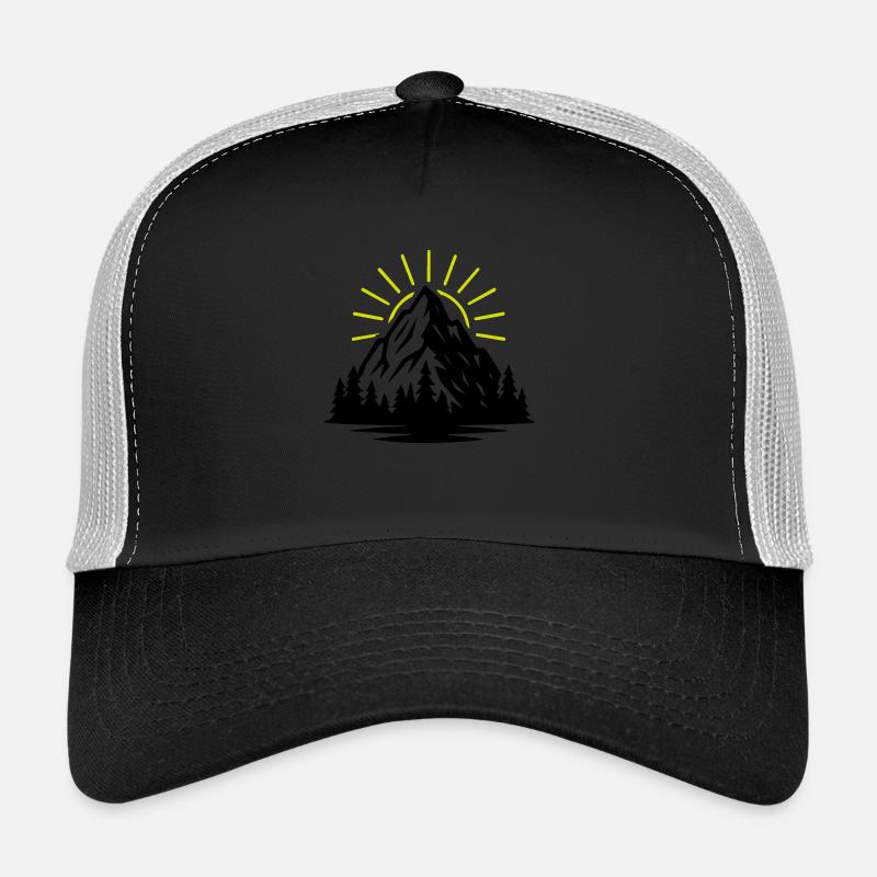Berg Natur Sonne Trucker Cap