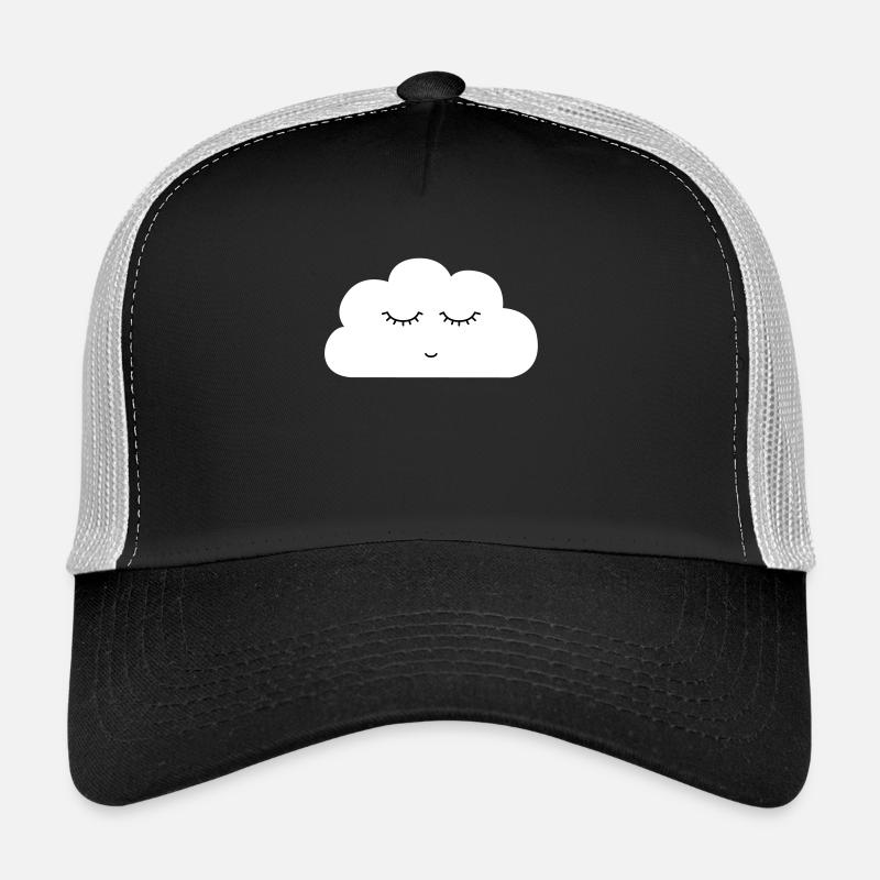 Cloud with sleeping face Trucker Cap