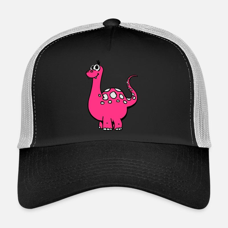 Dino 3c - Casquette trucker - noir/gris pierre